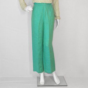 Fashion For You Teal Linen Pants